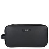 boss leather traveller washbag