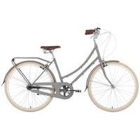bobbin bicycles birdie 2017 womens hybrid bike grey 52cm