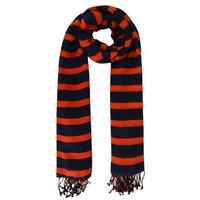 boss orange niris striped scarf