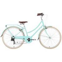 bobbin bicycles brownie 2017 womens hybrid bike green 52cm