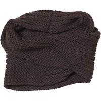 board angels womens knitted snood charcoal