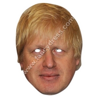 boris johnson paper mask