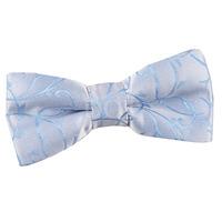 Boy\'s Swirl Baby Blue Bow Tie