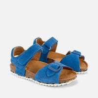 Boy sandals with riptape and cork cole Mayoral