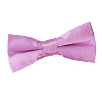 Boy\'s Plain Lilac Satin Bow Tie