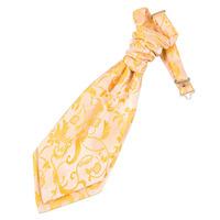 boys passion gold scrunchie cravat