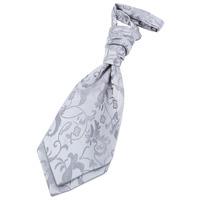 Boy\'s Passion Silver Scrunchie Cravat