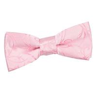 Boy\'s Swirl Baby Pink Bow Tie