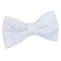 Boy\'s Passion White Bow Tie
