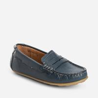 Boy moccasin style shoes with rubber sole Mayoral