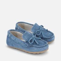 boy moccasin style shoes with bow mayoral