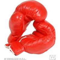 Boxing Prof Size Feather Gloves For Fancy Dress Costumes Accessory