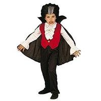 Boys Count Dracula Child Velvet 128cm Costume Small 5-7 Yrs (128cm) For