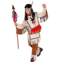 Boys Indian Boy Child 140cm Costume Medium 8-10 Yrs (140cm) For Wild West