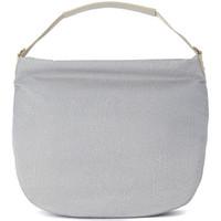 Borbonese Hobo light grey jet shoulder bag women\'s Shoulder Bag in grey