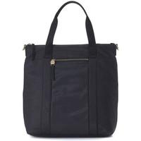 Borbonese shopping bag in black jet fabric women\'s Handbags in black