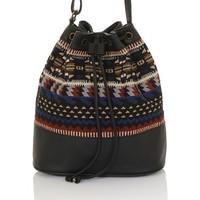 boutique ladies vintage long strap bohemian shoulder bucket bag womens ...