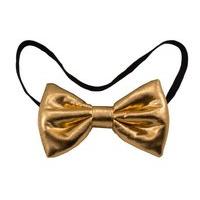 Bow Tie Metallic Gold