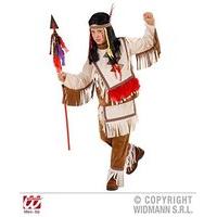 Boys Indian Boy Child 128cm Costume Small 5-7 Yrs (128cm) For Wild West Cowboy