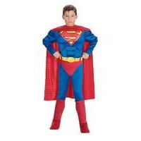 Boys Muscle Chest Superman Costume