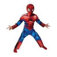Boys Deluxe Ultimate Spiderman Costume
