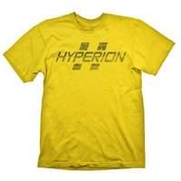 Borderlands Hyperion Logo Men\'s T-shirt Extra Large Yellow (ge1706xl)