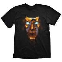 Borderlands Men\'s Handsome Jack Golden Mask T-shirt Medium Black (ge1808m)