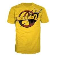 Borderlands Yellow Logo T-shirt (medium)