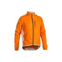 bontrager race windshell jacket orange s