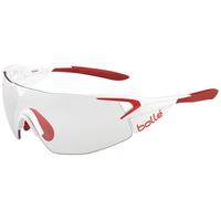 Bolle 5th Element Pro Glasses - Clear Grey Oleo AF Lens | Red/White