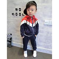 boys sports solid hoodie sweatshirtcotton spring fall black blue red