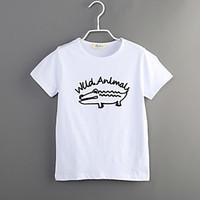 boy casualdaily solid tee cotton summer short sleeve