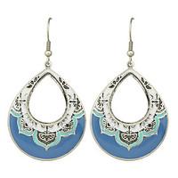 bohemian style enamel big new designs earrings