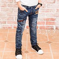 boys casualdaily solid jeans cotton winter spring fall