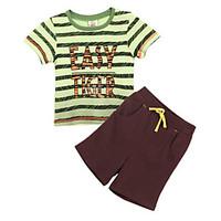 Boy\'s Cotton Clothing Set, Summer