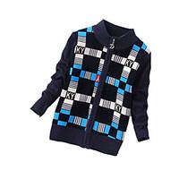 boys casualdaily print sweater cardigancashmere wool winter spring fal ...