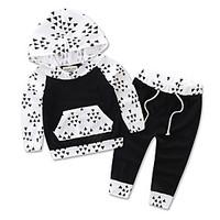 Boy Kids Going out Casual/Daily Sports Sets Cotton Seasons Spring Fall Long Sleeve Baby Clothing Set