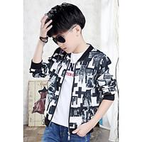 boys casualdaily houndstooth suit blazerothers spring fall black