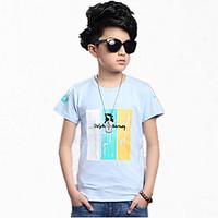 Boy Casual/Daily Color Block Hoodie Sweatshirt, Cotton Winter Long Sleeve Regular