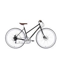 Bobbin Black Orchid Gloss Black Hybrid & City Bikes