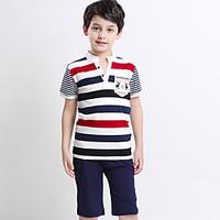 Boy\'s Cotton Tee / Pants, Summer Short Sleeve