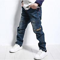 boys casualdaily solid pants others all seasons