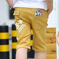 boys going out casualdaily school embroidered pants cotton summer