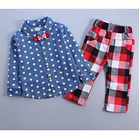 Boy Casual/Daily Print Sets, Cotton Winter / Fall Clothing Set