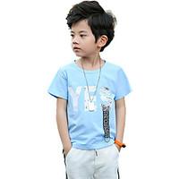 Boy Casual/Daily Color Block Hoodie Sweatshirt, Cotton Winter Long Sleeve Regular