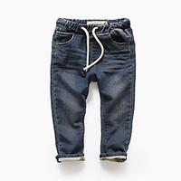 boys casualdaily solid pants cashmere winter