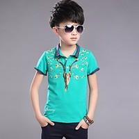 boys animal sets cotton summer short sleeve clothing set