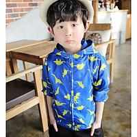 boys casualdaily print suit blazercotton fall blue