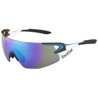 Bolle 5th Element Pro Team Glasses - Blue Violet Oleo AF Lens | Blue/White