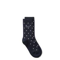 Boys Soft Star Socks 9-15 Yrs - Marine